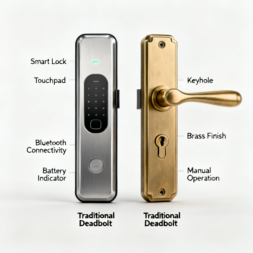 Smart Lock vs Traditional Lock