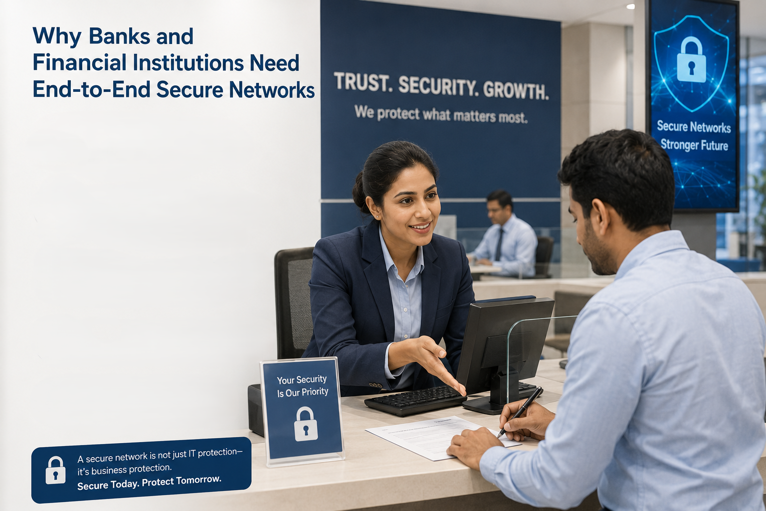 Why Banks and Financial Institutions Need End-to-End Secure Networks