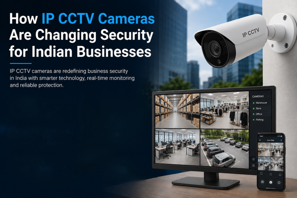 How IP CCTV Cameras Are Changing Security for Indian Businesses